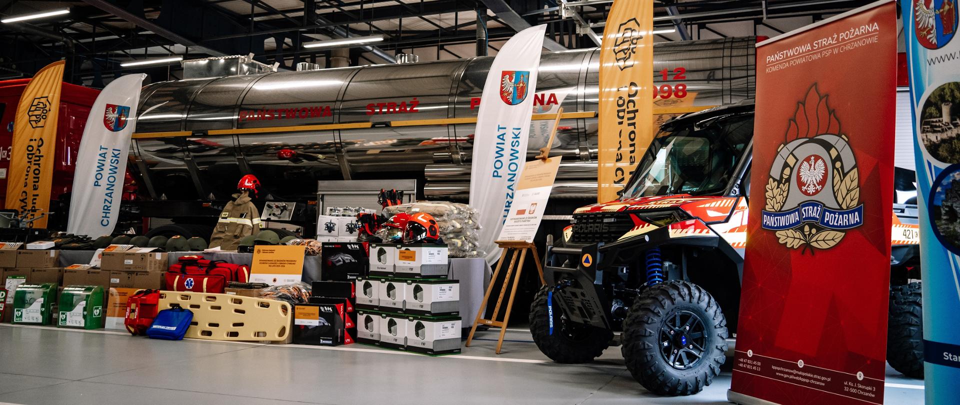 Przekazanie sprzętu zakupionego z Programu Ochrony Ludności i Obrony Cywilnej 