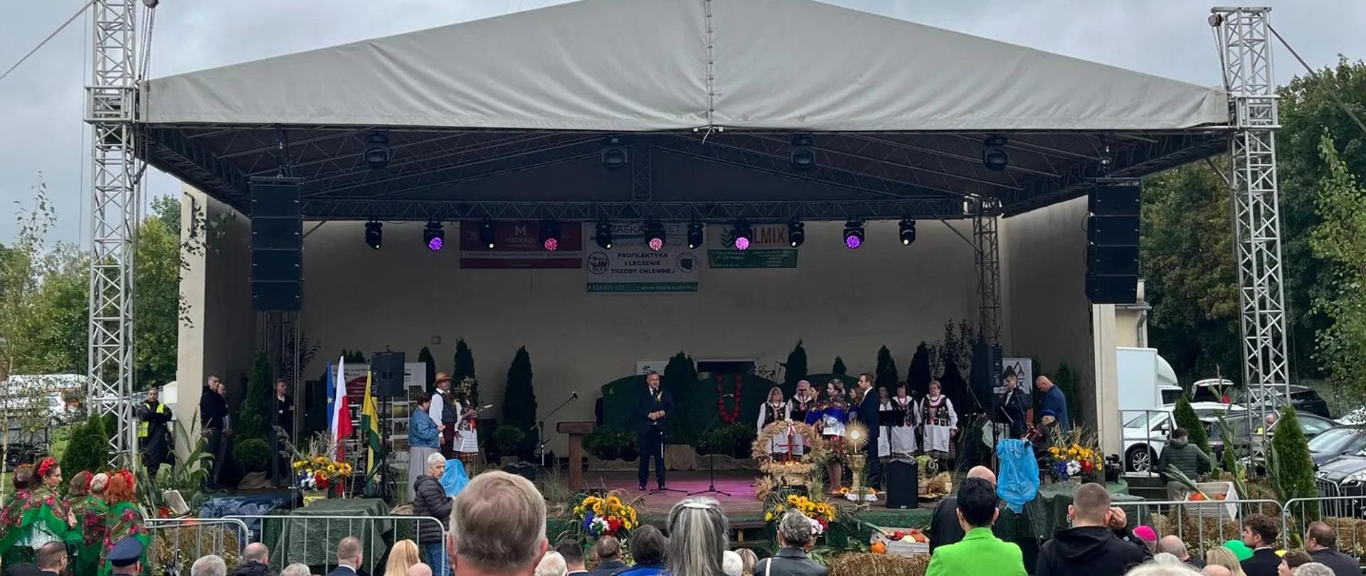 Dożynki Powiatowe w Aleksandrowie i Dożynki Gminne w Moszczenicy 