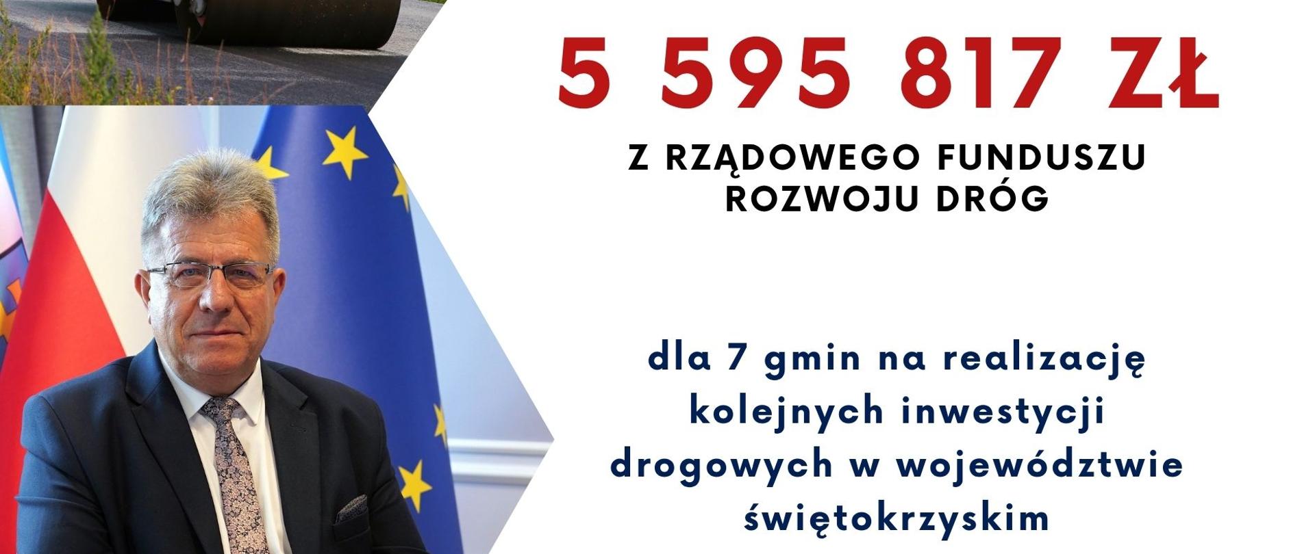 Kolejne pieniądze z Rządowego Funduszu Rozwoju Dróg trafią do województwa świętokrzyskiego