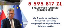 Kolejne pieniądze z Rządowego Funduszu Rozwoju Dróg trafią do województwa świętokrzyskiego