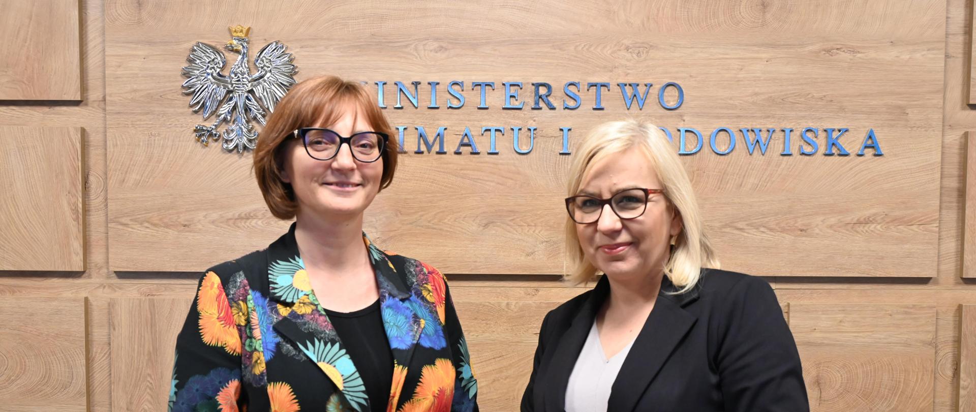Ministra Paulina Hennig-Kloska oraz dr Renata Krzyściak – Kosińska