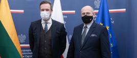 wizyta ministra SZ Litwy Gabrieliusa Landsbergisa