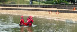 Szkolenie z ratownictwa na obszarach wodnych realizowanego przez KSRG w zakresie podstawowym