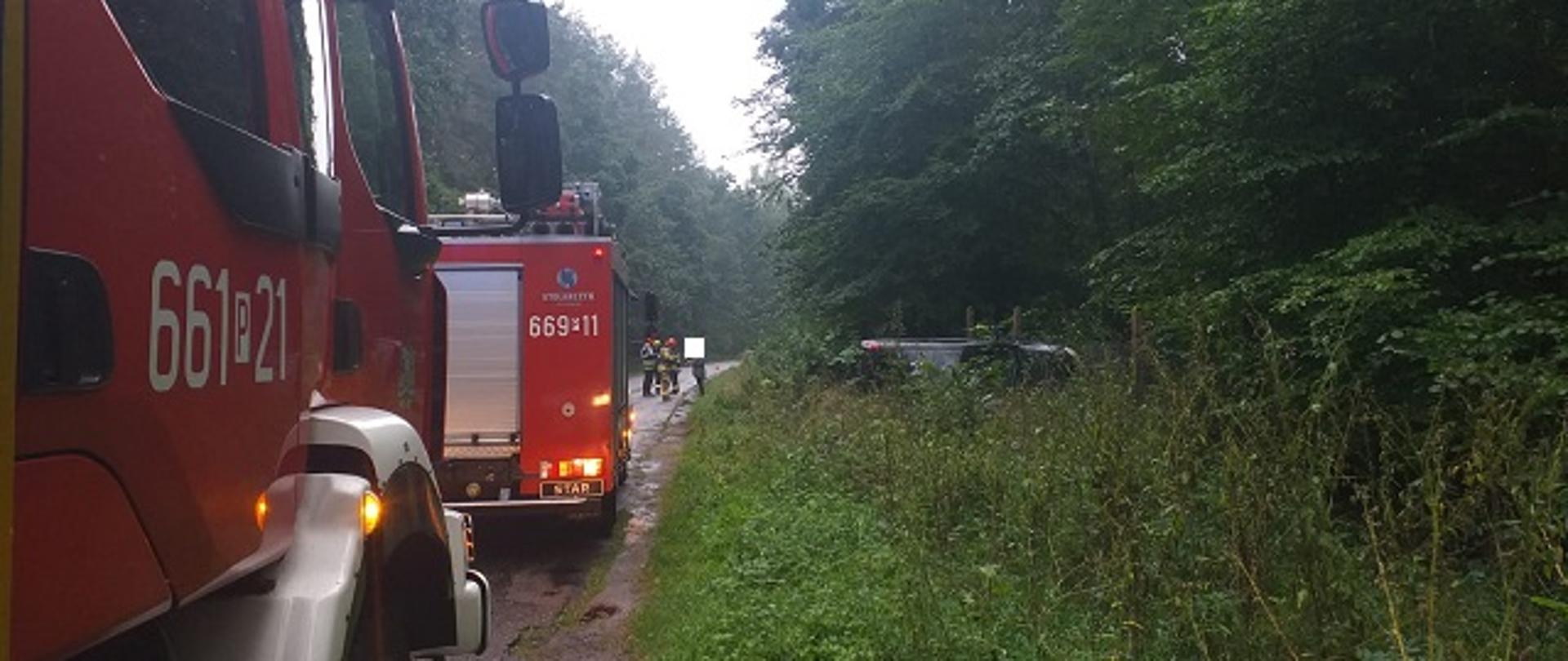 Wypadek na drodze Czajcze - Buntowo