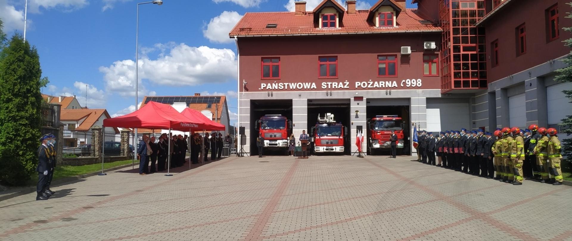 Obchody Dnia Strażaka w Komendzie Powiatowej PSP w Mrągowie