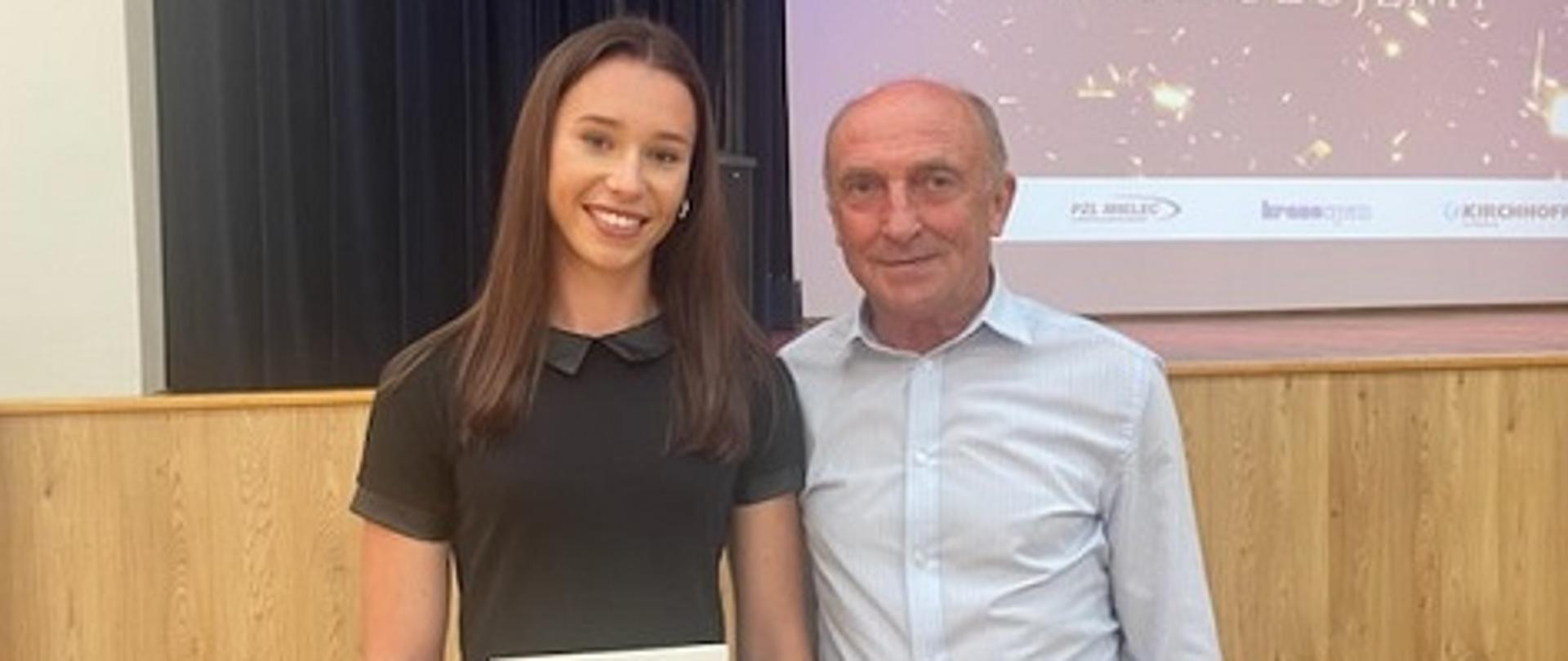 Wiktoria Balawajder - komputer dla najlepszego