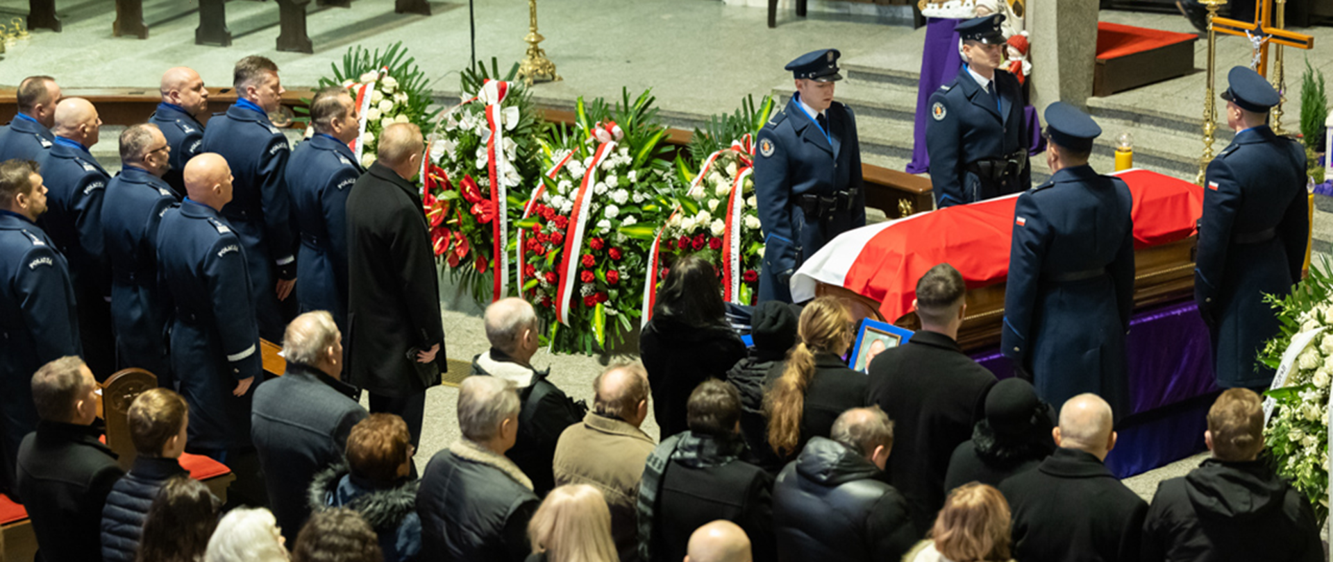 Uroczystości pogrzebowe poległych na służbie funkcjonariuszy Policji 
