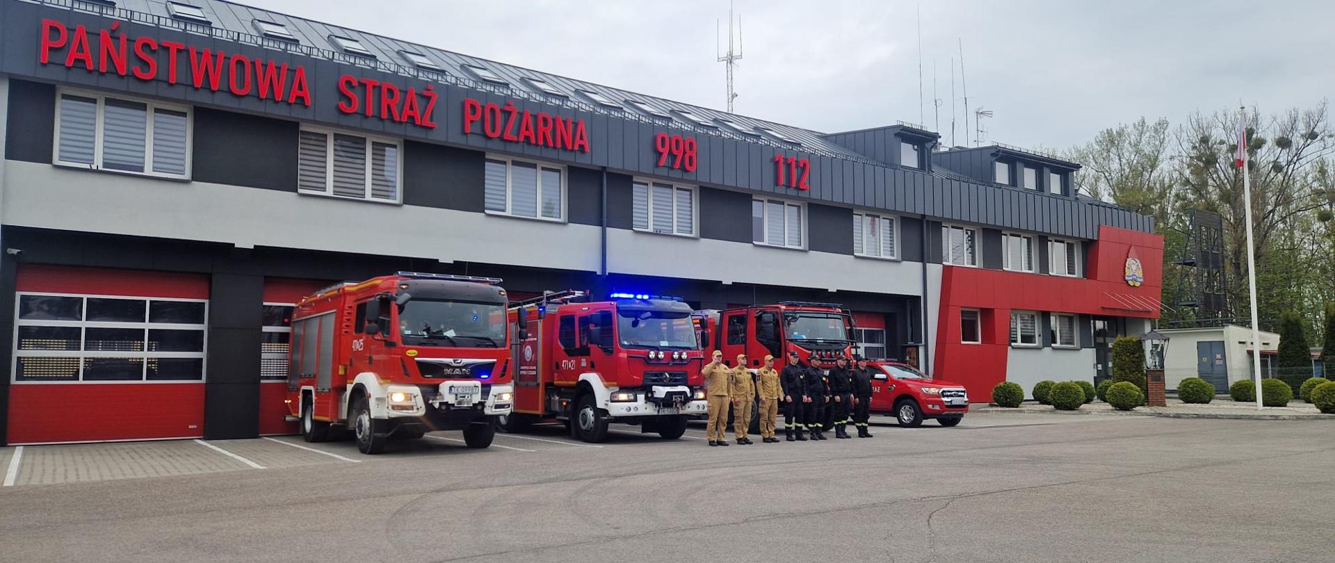 Hołd strażaków dla zmarłego Druha