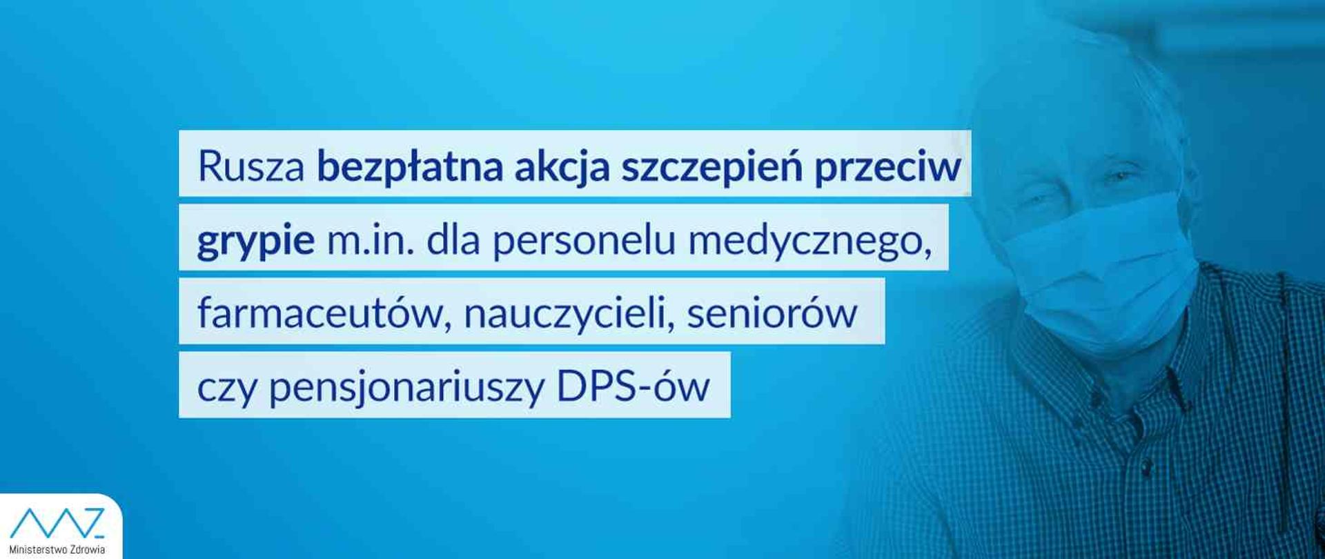 Plakat przedstawiający informacje o szczepieniach
