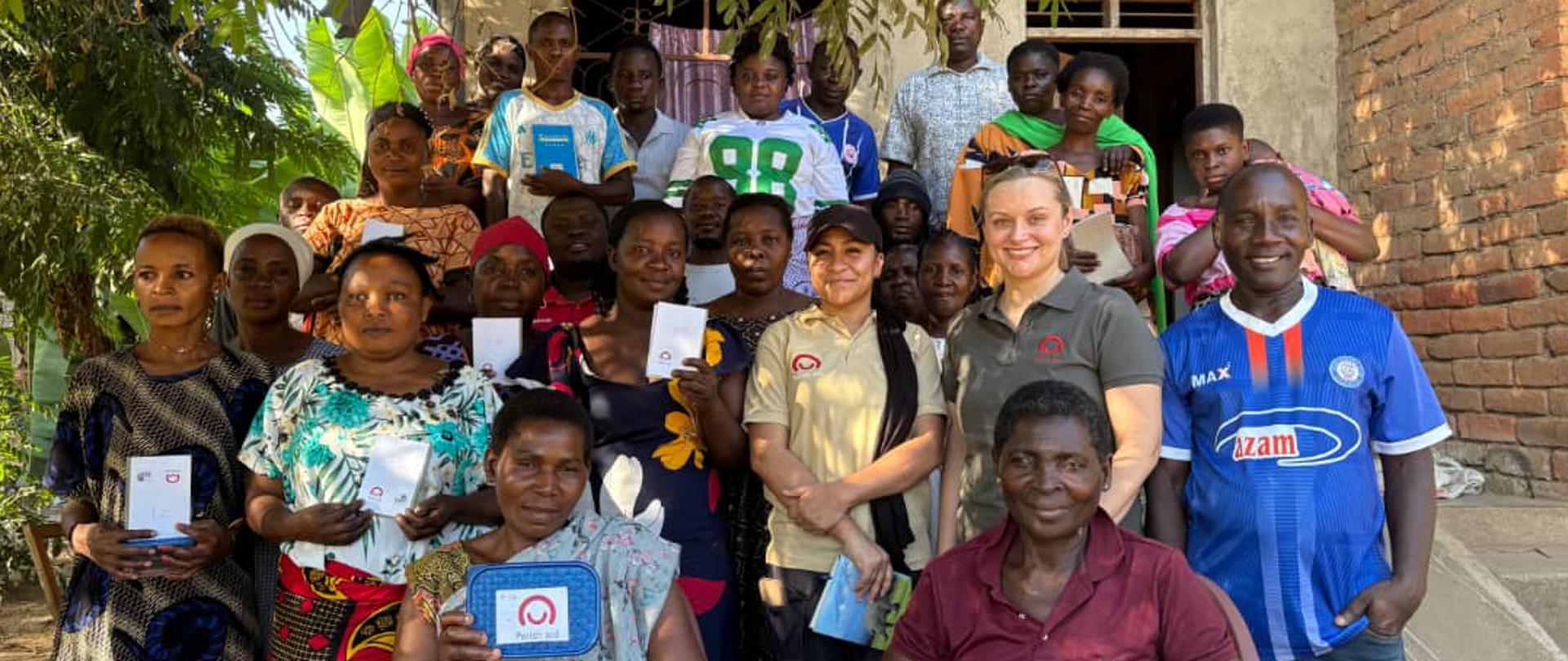 Visiting one of local Village Savings and Loan Associations at Kilombero Valley