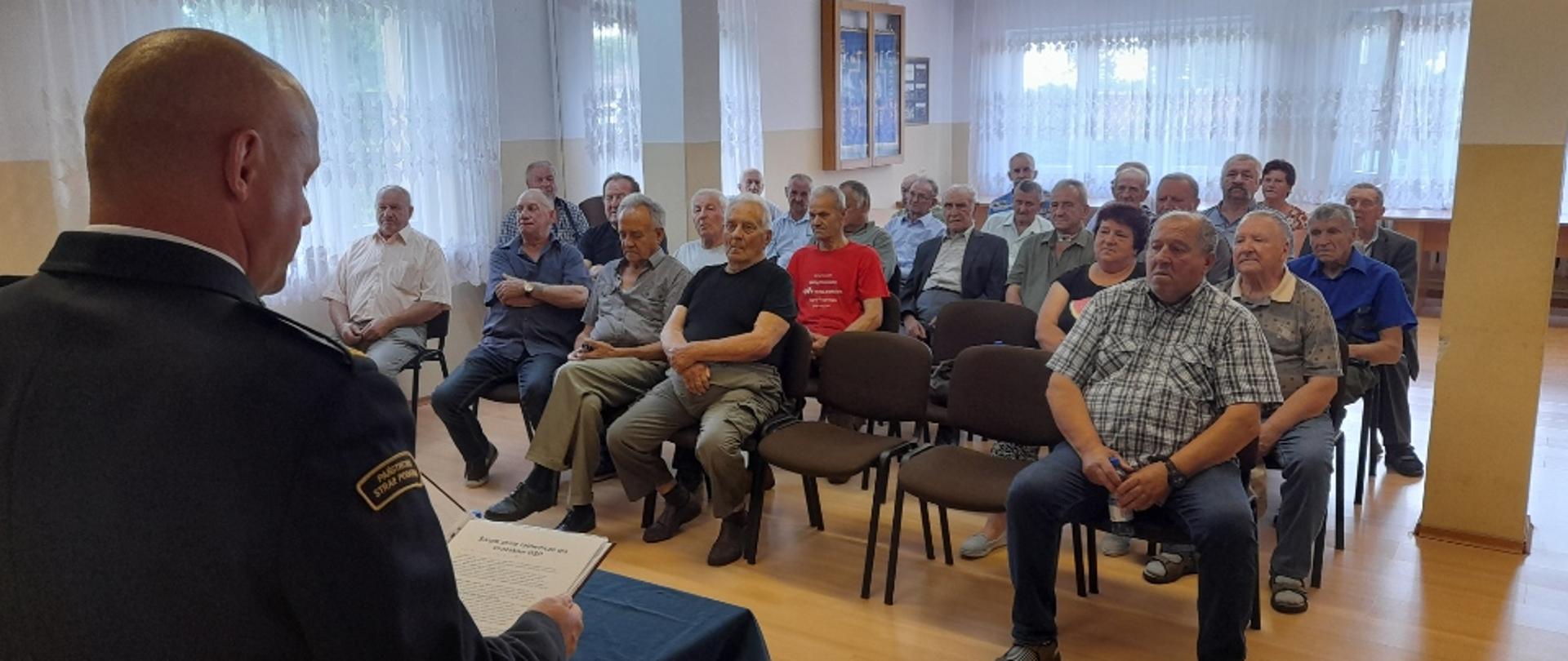 Wręczenie decyzji o przyznaniu świadczenia ratowniczego