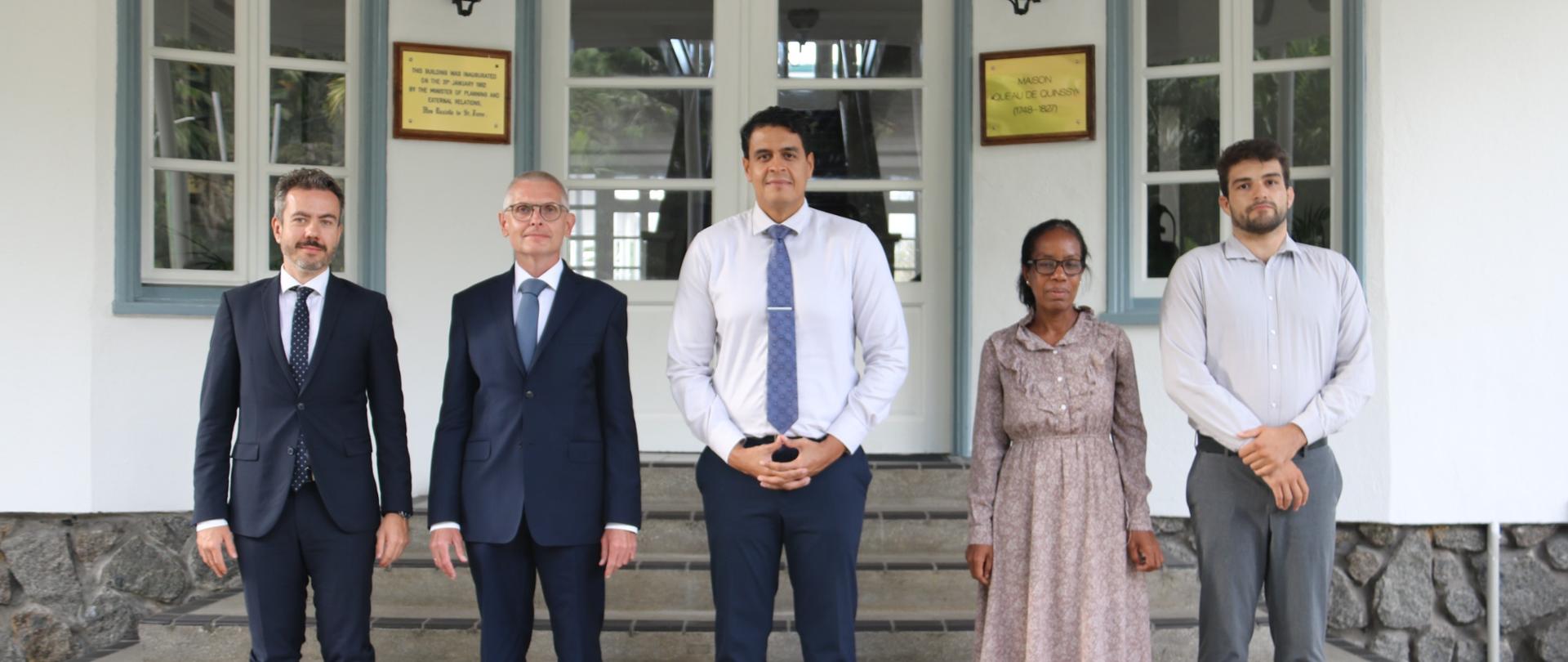 Meeting with the Principal Secretary for Foreign Affairs and the Diaspora of the Seychelles