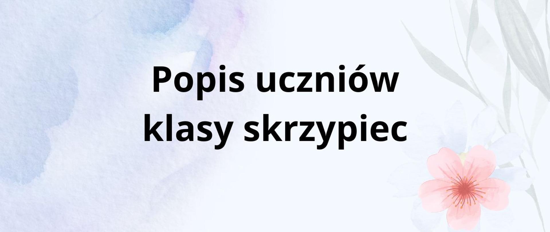 popis klasy skrzypiec