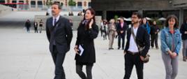 Chargé d'affaires a.i. Michał Świetlik i Maria Fernanda Garcia dyrektor Muzeum Pamięci i Praw Człowieka w Santiago