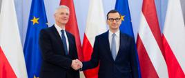 Spotkanie premierów Polski i Łotwy.