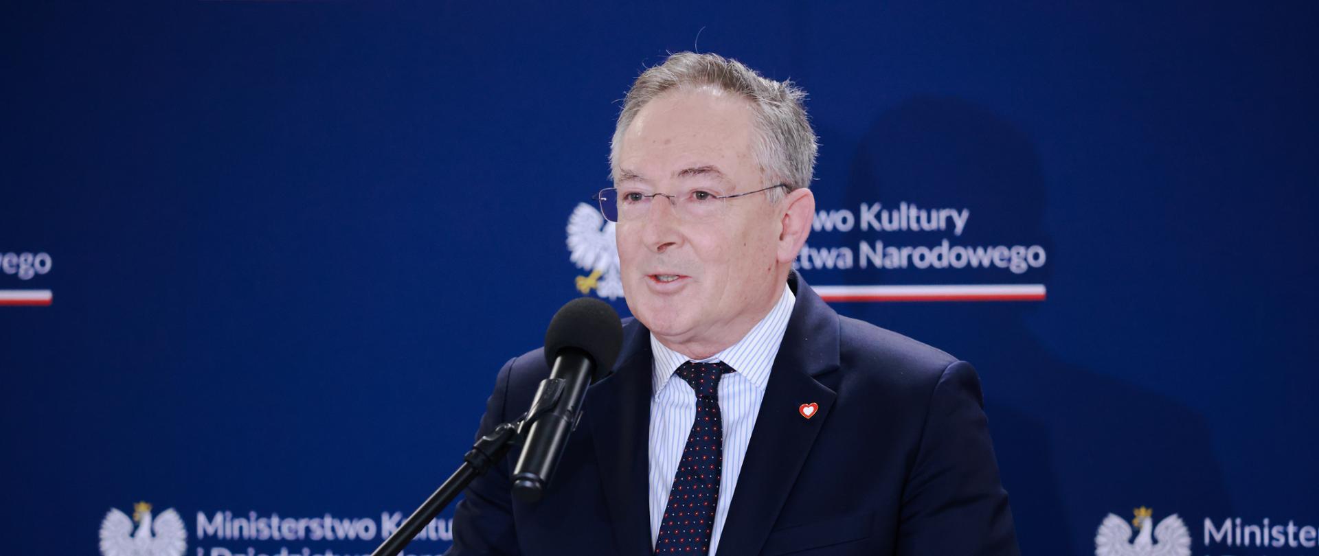 Minister kultury i dziedzictwa narodowego Bartłomiej Sienkiewicz, fot. Danuta Matloch/MKiDN