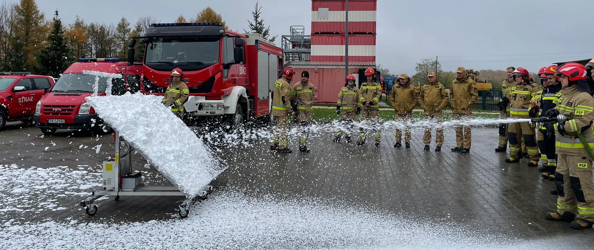 Szkolenie z zakresu gaszenia pożarów wewnętrznych 