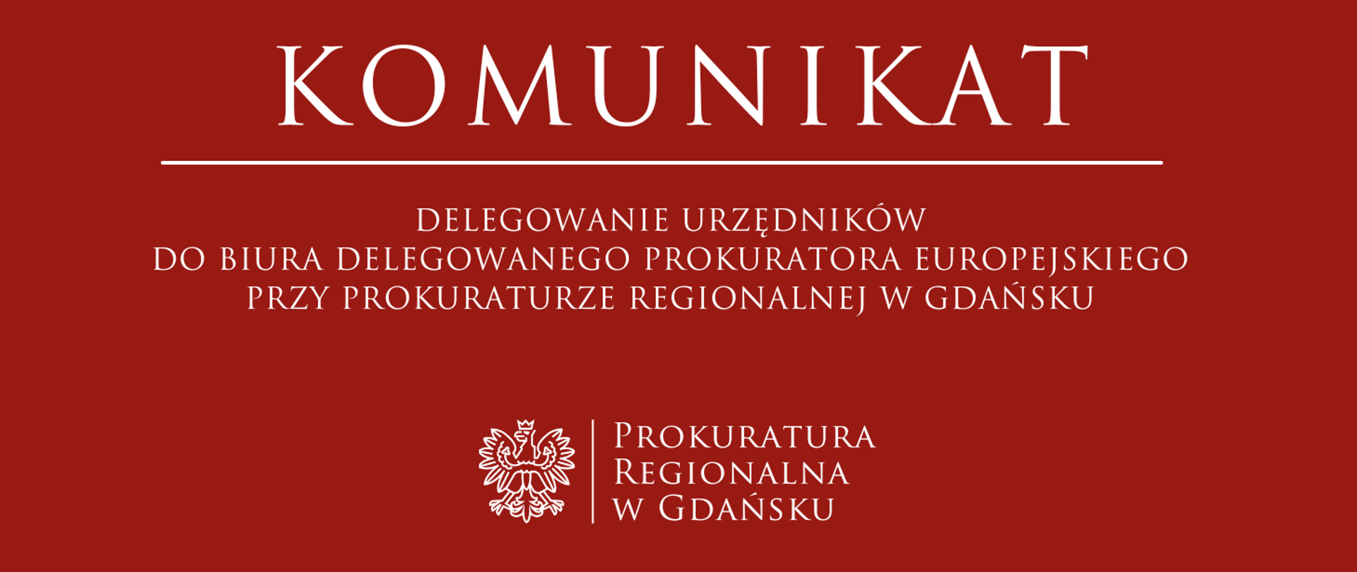 DELEGOWANIE URZĘDNIKÓW DO PE W GDAŃSKU