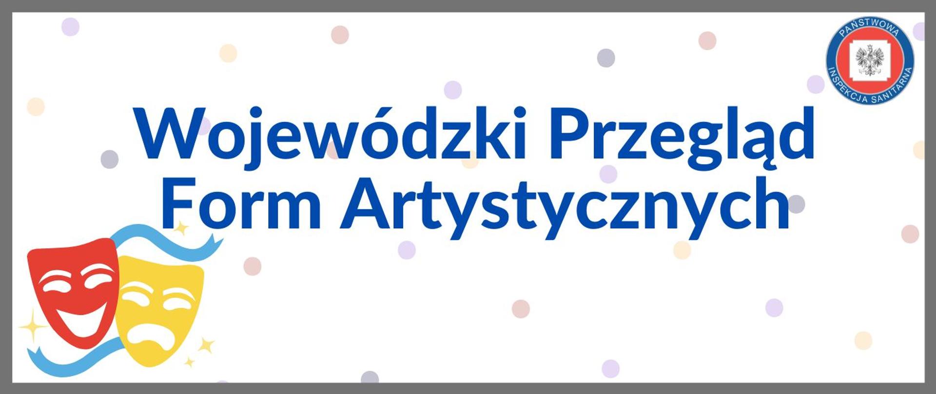 logo i grafika Wojewódzkiego Przeglądu Form Artystycznych pozyskane z WSSE w Szczecinie 