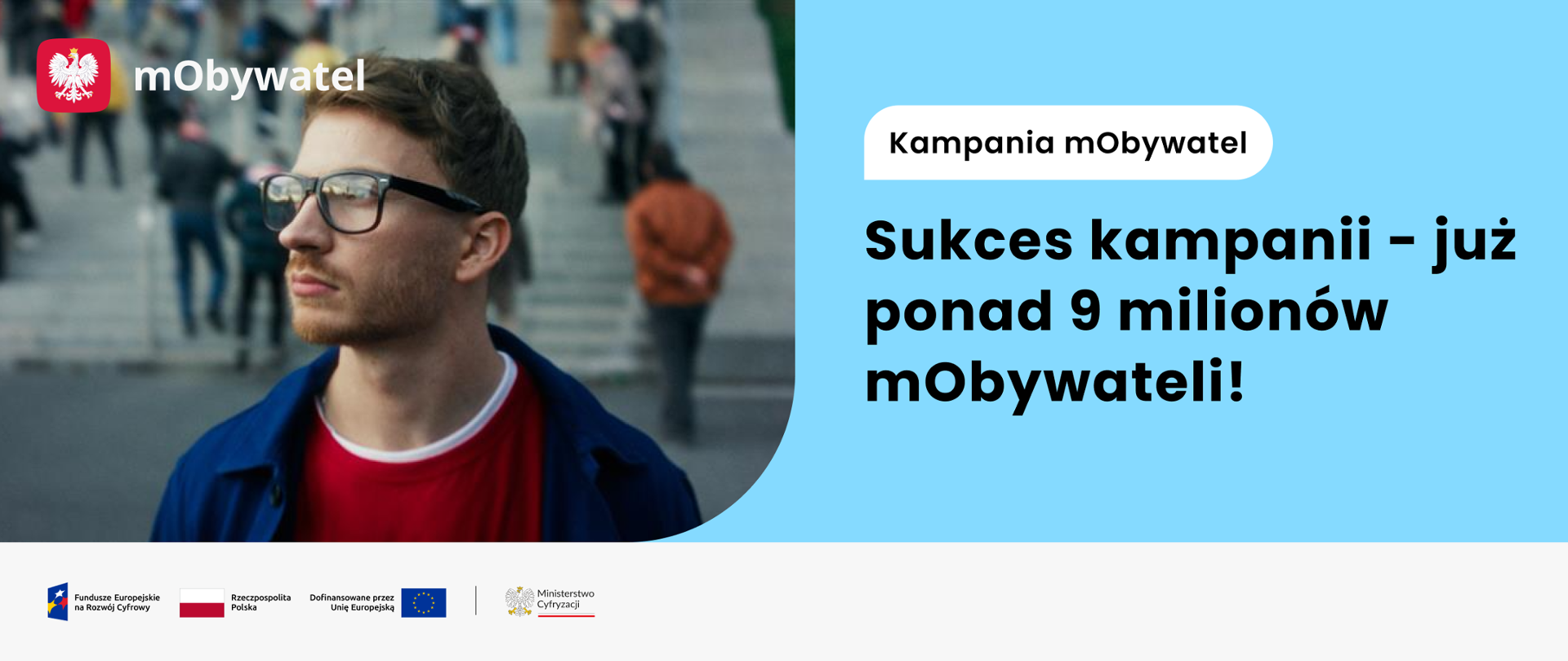 Sukces kampanii - już ponad 9 milionów mObywateli