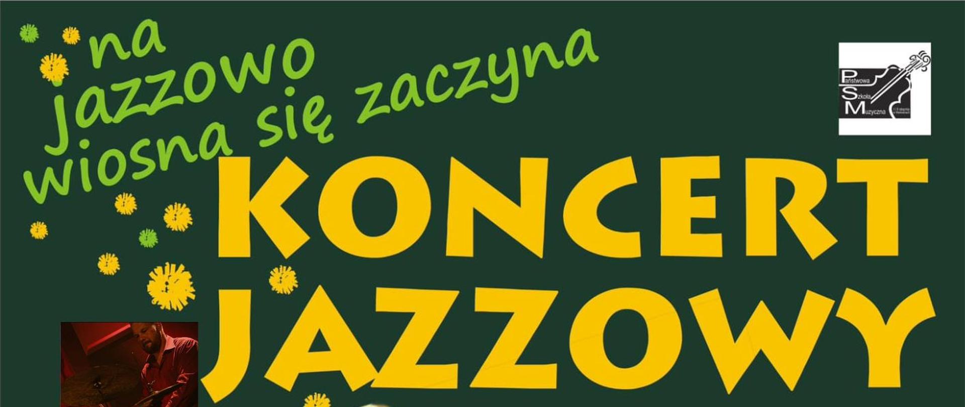 Koncert jazzowy 09.04.2026 o godz. 17:00 w sali koncertowej PSM Wadowice. Wykonawcy: klasa saksofonu katedry Jazzu AMKP w Krakowie. Nauczyciele i uczniowie wydziału jazzowego PSM Wadowice. Wstęp wolny