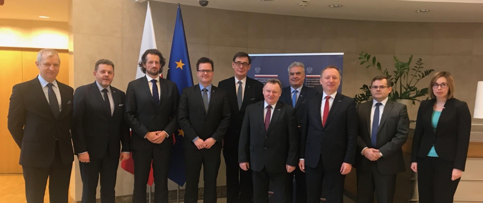 Wiceminister A. Bittel i delegacja Grupy PKP spotkali się z przedstawicielami instytucji unijnych