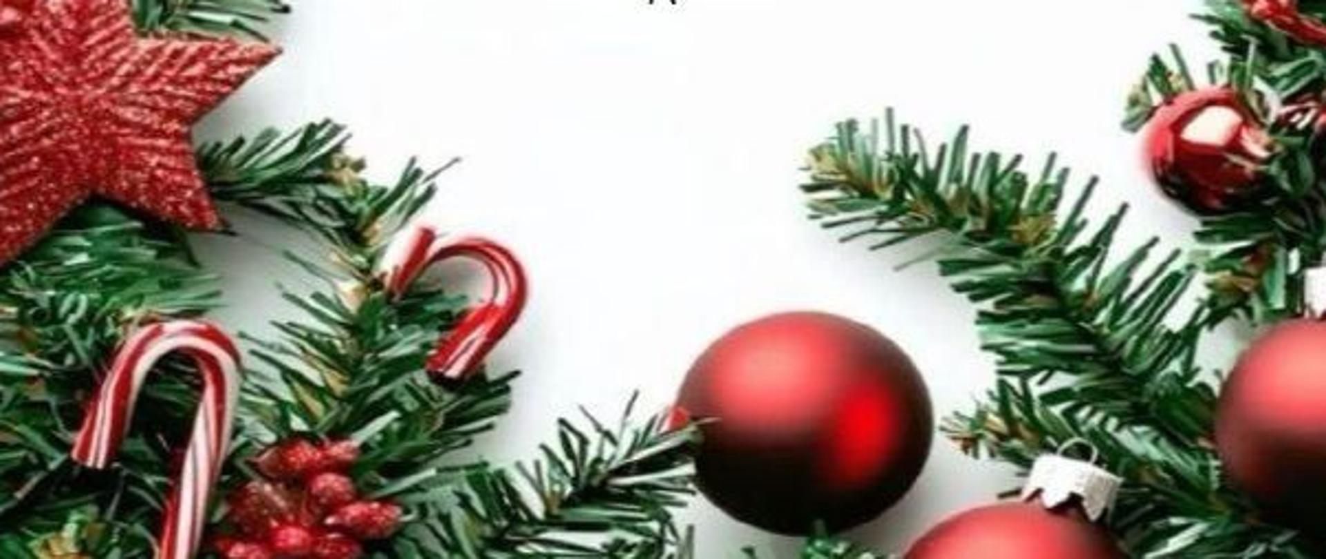 Życzenia Świąteczne Kierownictwa Komendy Powiatowej PSP w Wejherowie