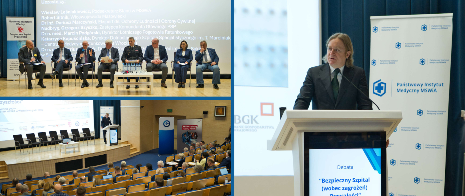 Debata Bezpieczny Szpital (wobec zagrożeń) Przyszłości
