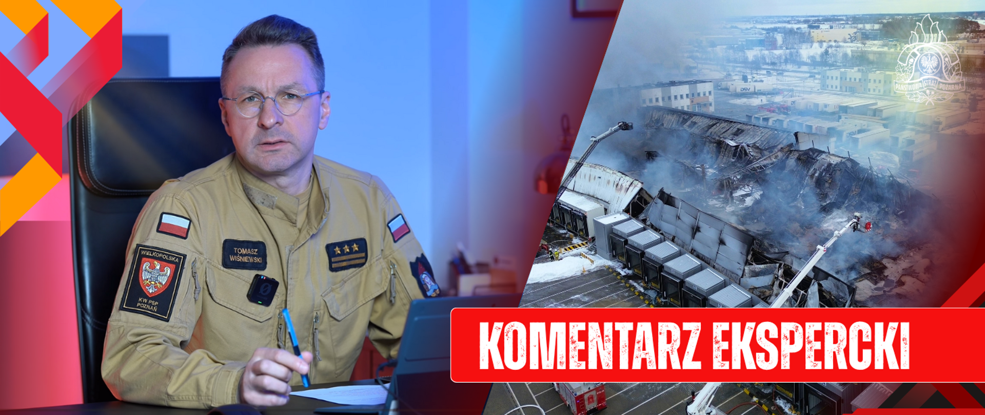Komentarz ekspercki - pożary hal magazynowych w Wielkopolsce - analiza 2024 i 2025 roku