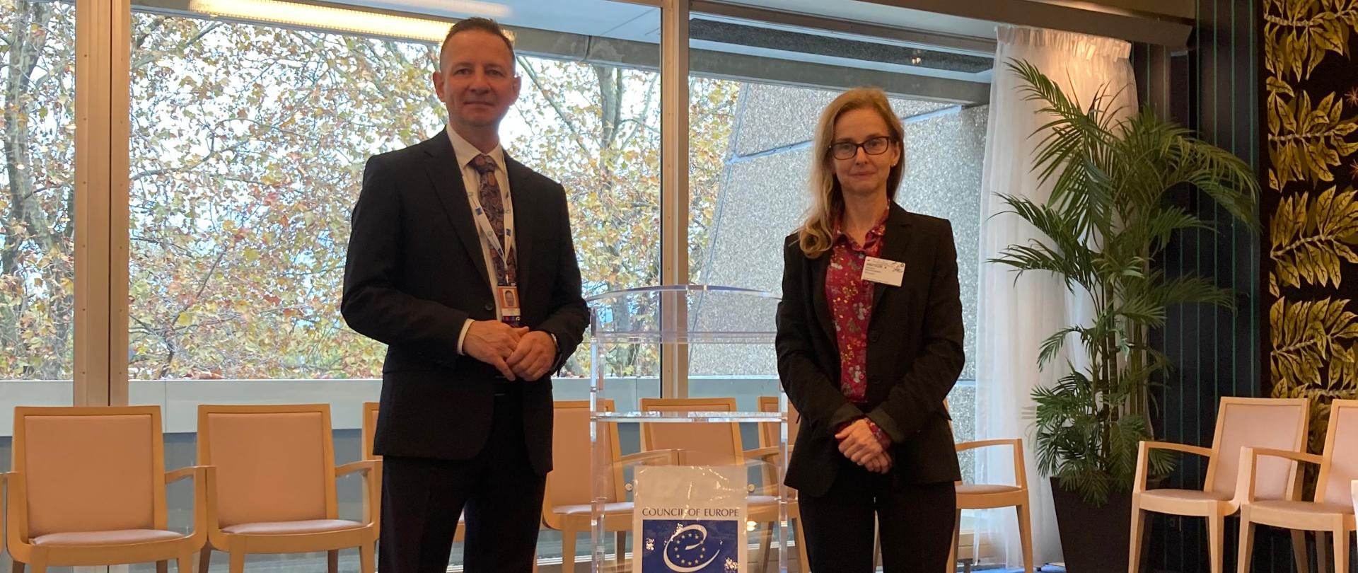 Prezentacja kandydatki PL do zarządu Rejestru strat spowodowanych rosyjską agresją na Ukrainę - prof. Aleksandry Mężykowskiej.