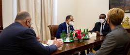 Meeting of foreign ministers of Poland and Rwanda