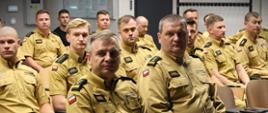 Odprawa szkoleniowa funkcjonariuszy realizujących zadania z zakresu Prewencji Społecznej PSP