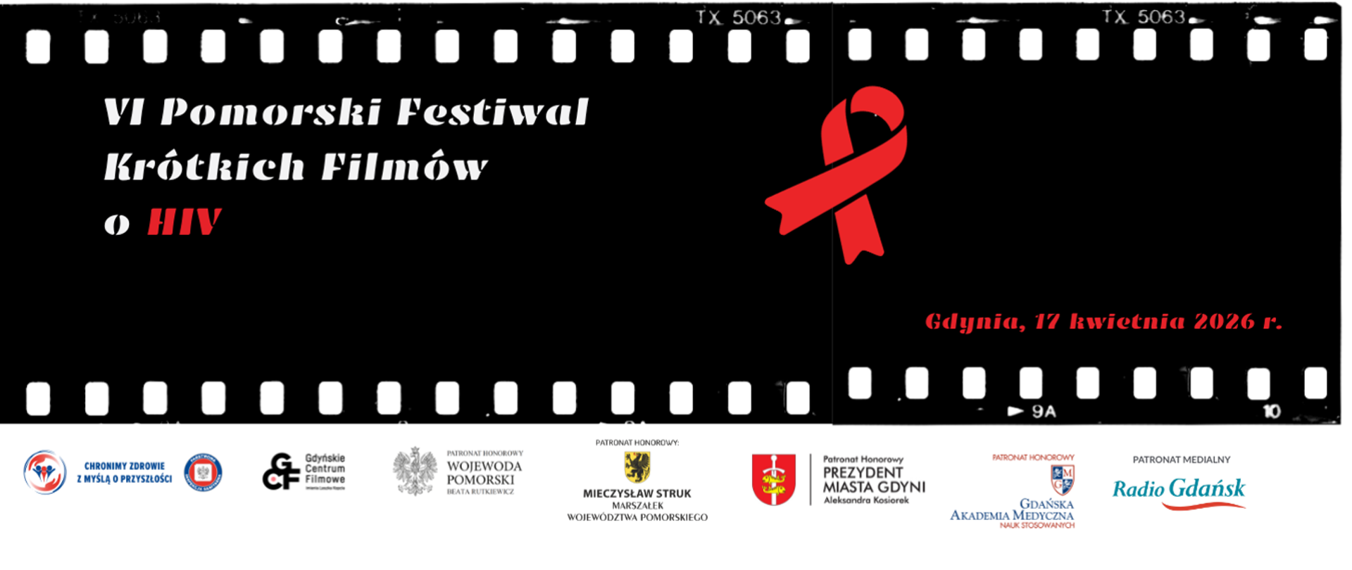 Lista finalistów VI Pomorskiego Festiwalu Krótkich Filmów o HIV.