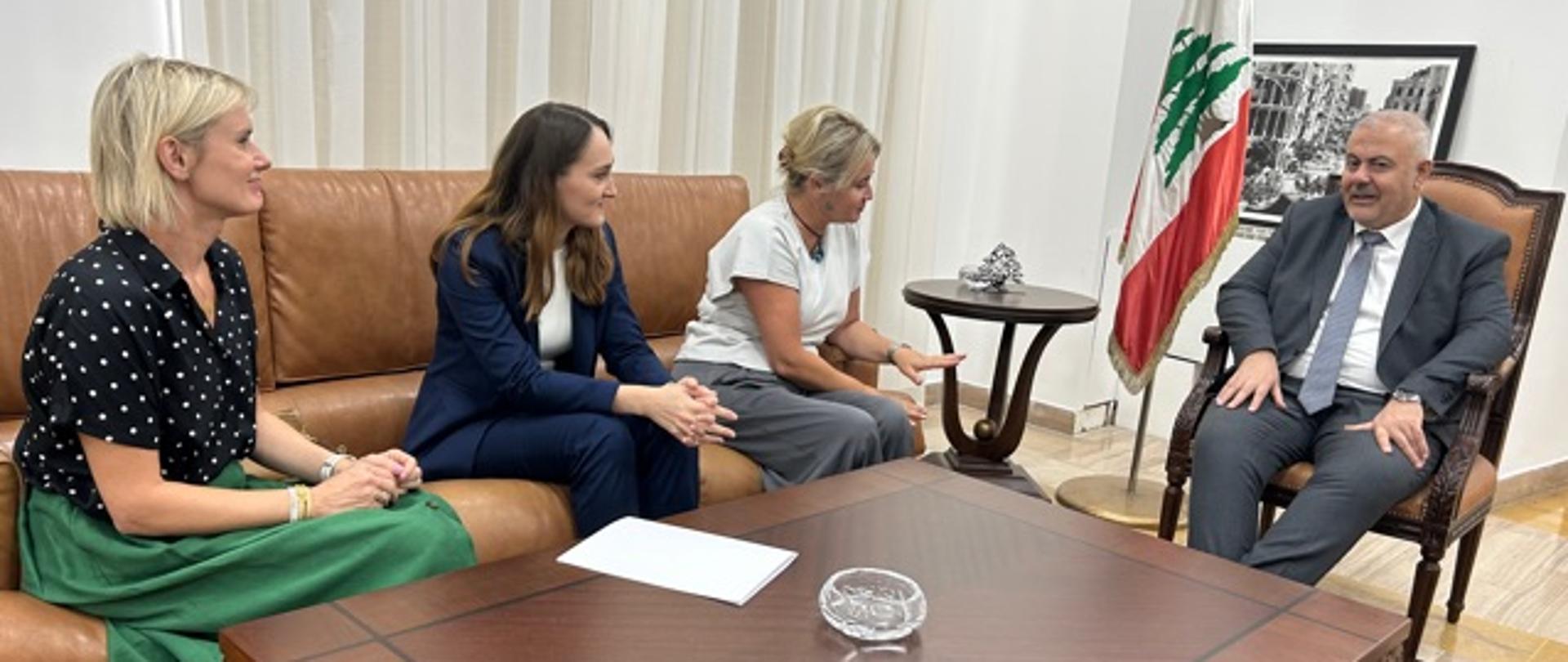 Spotkanie z Gubernatorem Bejrutu Marwanem Abboudem