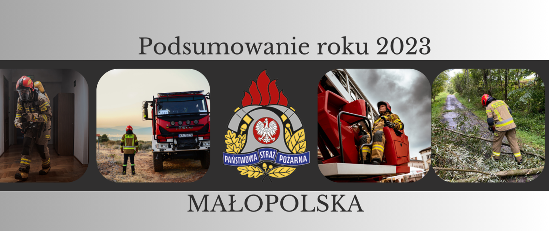 Podsumowanie roku 2023 "MAŁOPOLSKA" - PLAKAT
