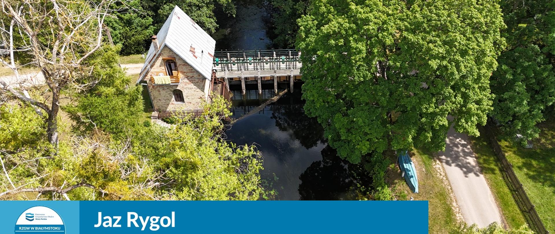 Jaz Rygol na Kanale Augustowskim