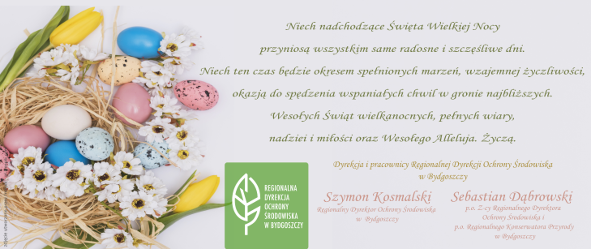 Życzenia z okazji Świąt Wielkanocnych