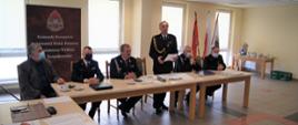 V Zjazd Powiatowy Zarządu OSP RP powiatu kazimierskiego, wybór Prezesa OSP, V-ce Prezesów oraz omówienie nowej ustawy o ochotniczych strażach pożarnych