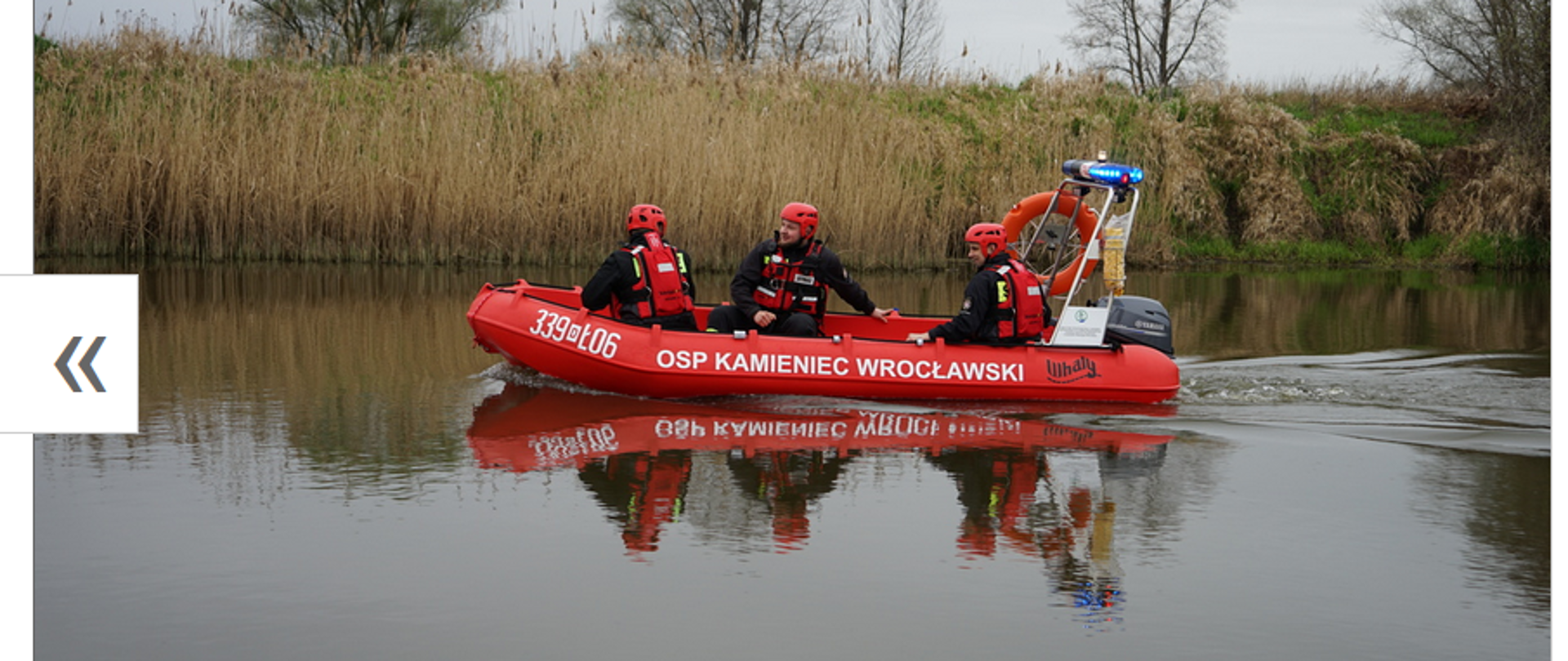 OSP Kamieniec Wrocławski - łodź