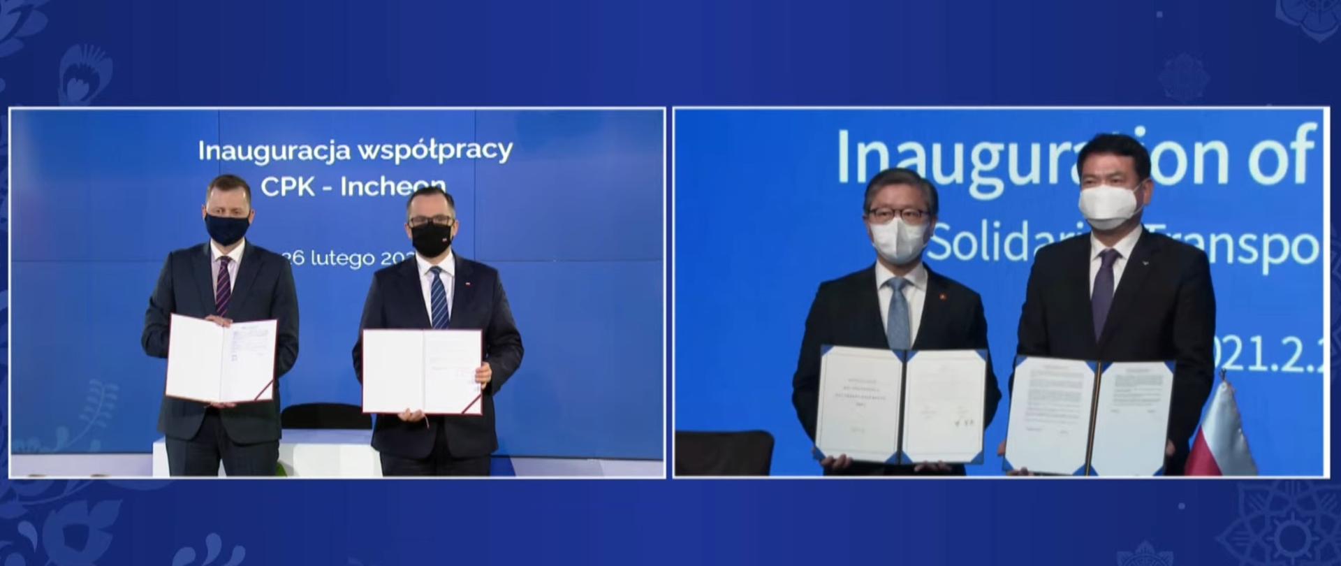 Inauguracja współpracy pomiędzy CPK i Lotniskiem Incheon