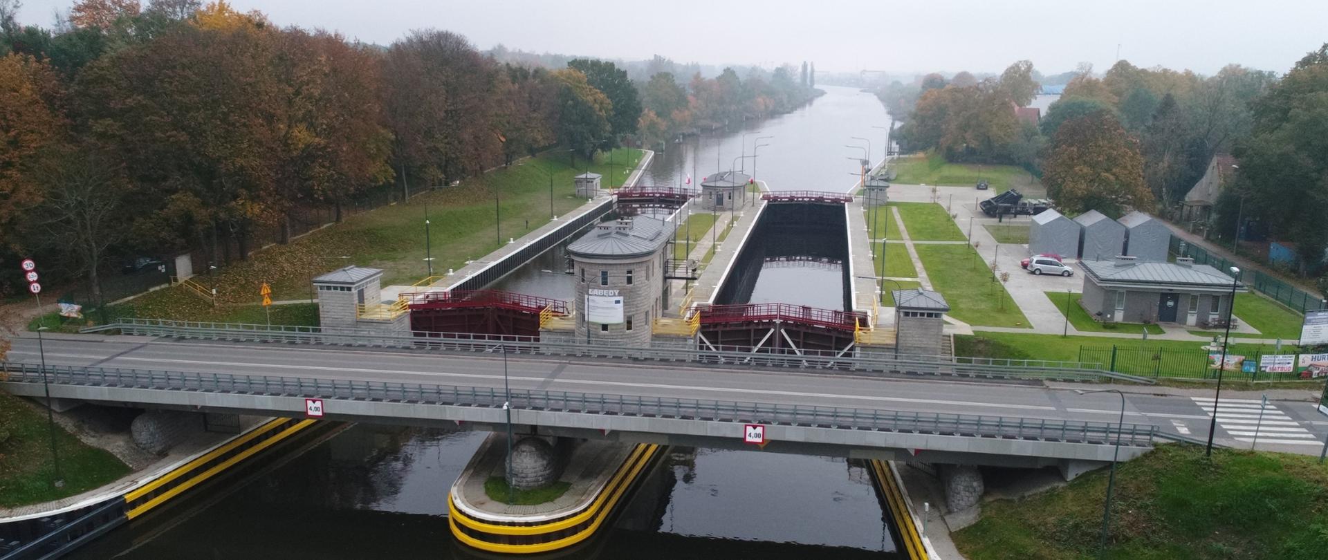 Śluza Łabędy na Kanale Gliwickim 