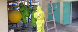 Ewakuacja w firmie Polser- rozszczelnienie instalacji amoniakalnej