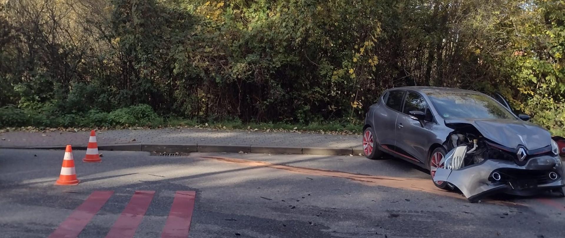 Wypadek na ul. Zdrojowej w Myślenicach