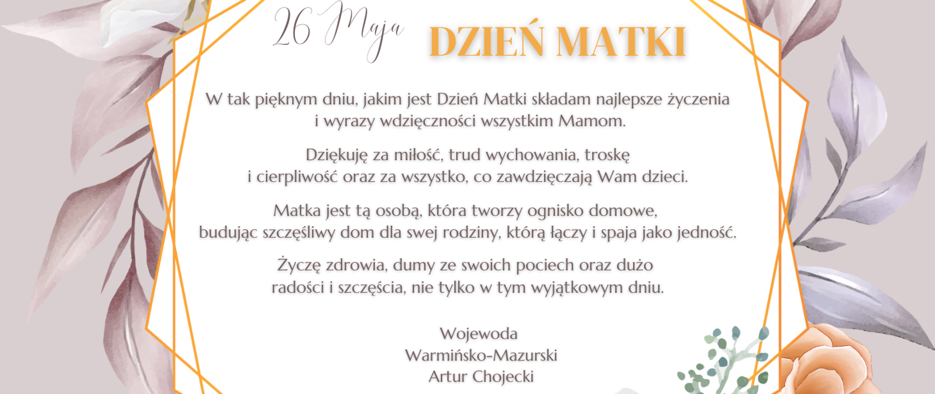 Dzień Matki - Życzenia