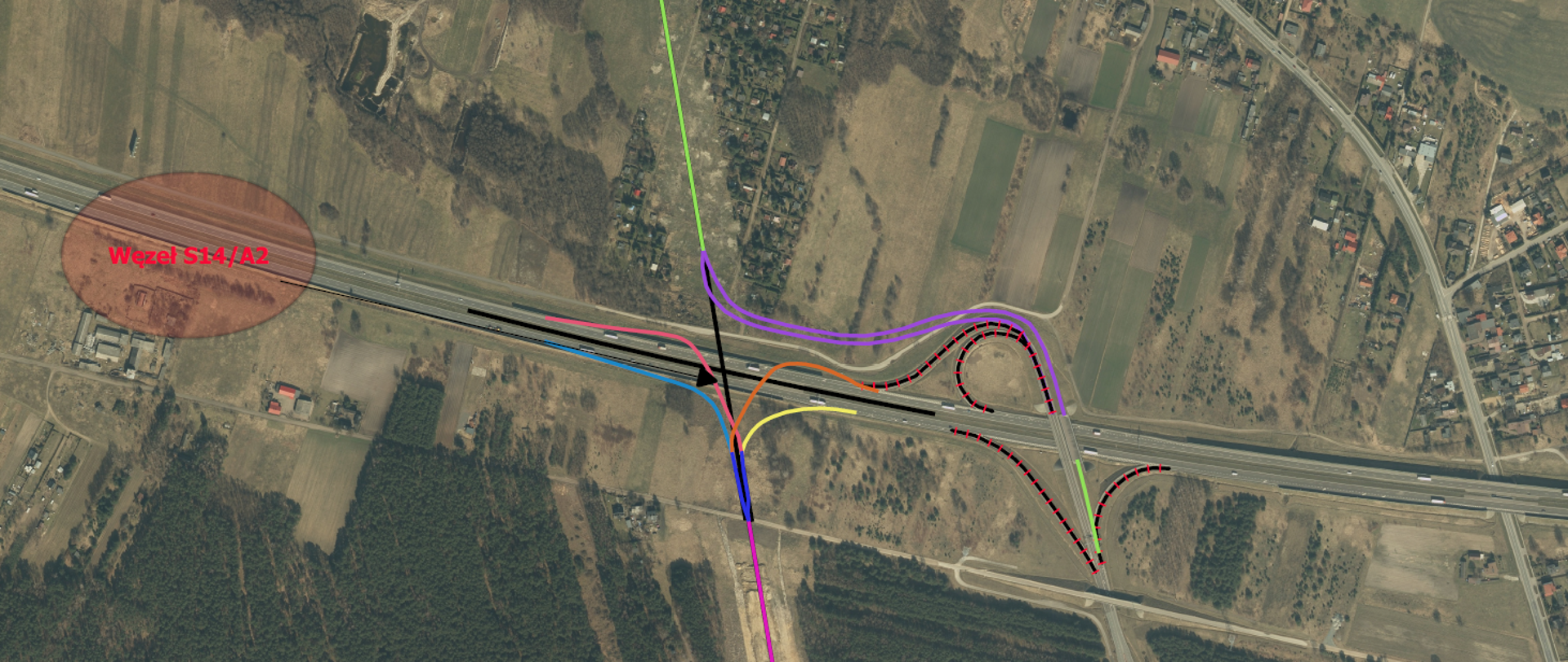 Węzeł Emilia Planowany 2