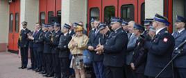 Uroczysty apel z okazji Dnia Strażaka w KP PSP Działdowo