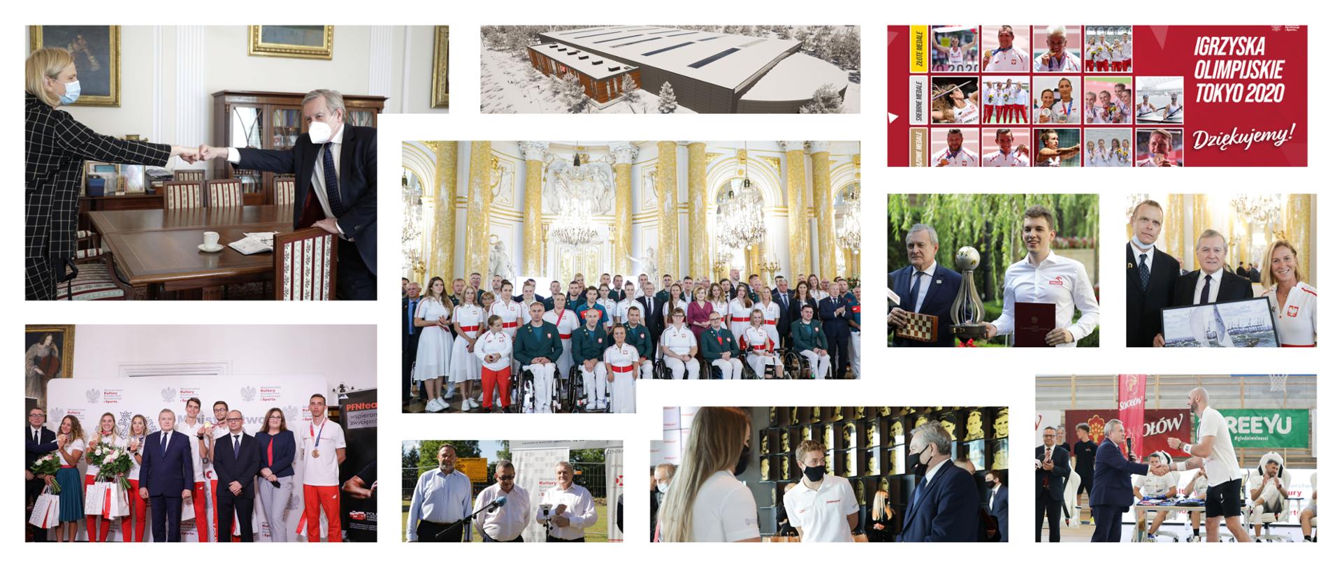 Działania prof. Piotra Glińskiego w obszarze sportu w 2021 r.