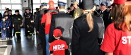 Uroczyste wręczenie promes dla Młodzieżowych Drużyn Pożarniczych w KP PSP w Płońsku
