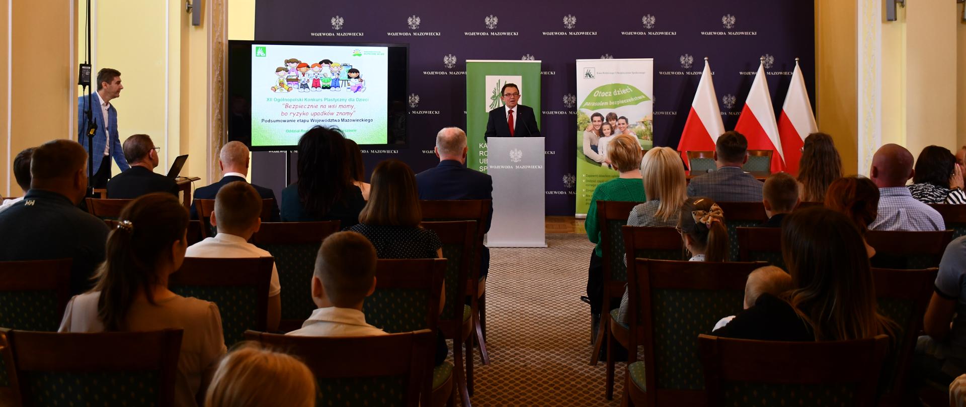 Konkurs plastyczny „Bezpiecznie na wsi mamy, bo ryzyko upadków znamy”