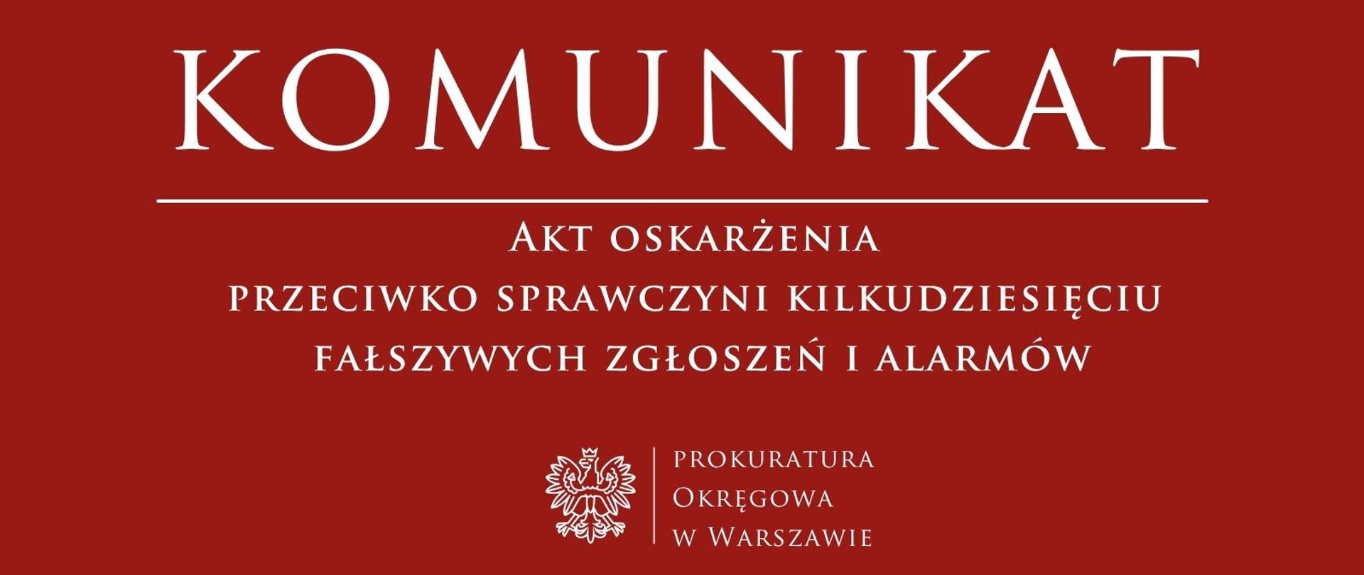 Komunikaty - Warszawa alarmy